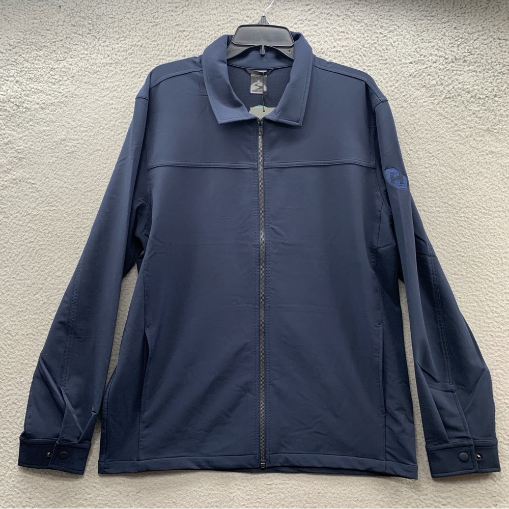 Storm Creek Challenger Jacket Men's Size L Full Zip Blue Navy Rushmore NWT